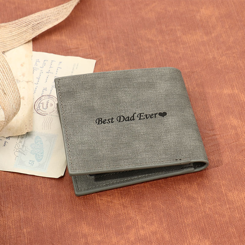 Personalised fist wallet with name