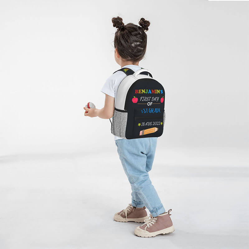 Custom blackboard children's school bag