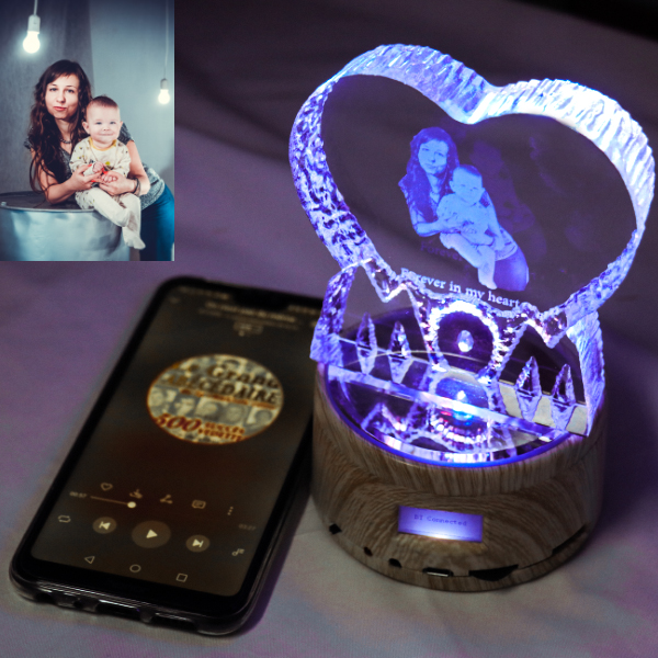 Bluetooth - Colorful Music Crystal Light MOM