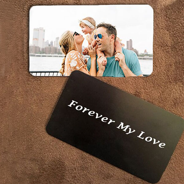 Personalized Photo Trifold wallet