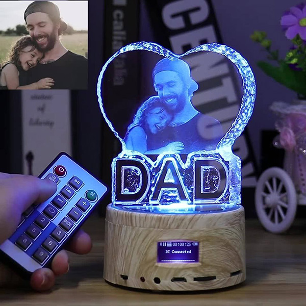 Bluetooth - Colorful Music Crystal Light DAD