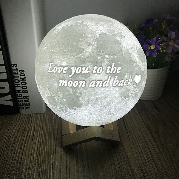 Personalized PHOTO 3D MOON LAMP