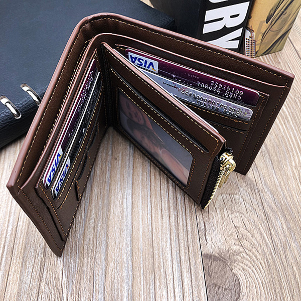 Double-Sided Photo Trifold wallet