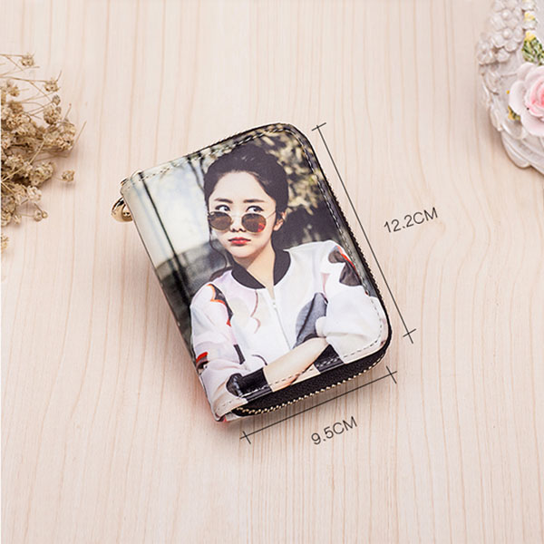 Personalized Photo Leather Card Pack